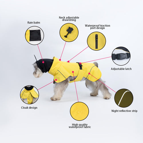 Waterproof Pet Rain Coat Jacket