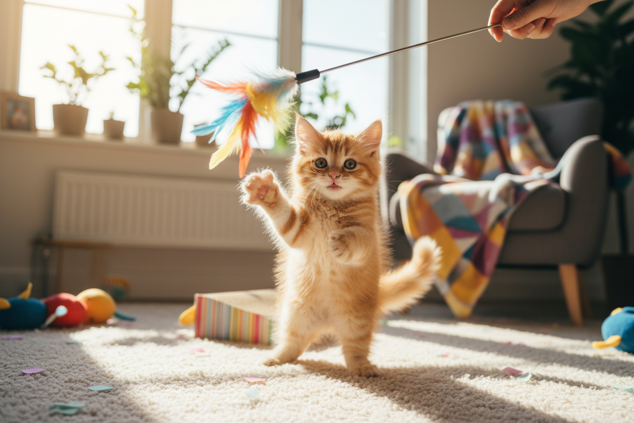 playing kitten